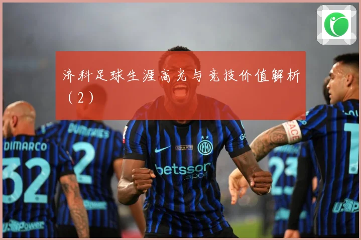 济科足球生涯高光与竞技价值解析（2）